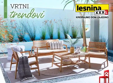 Katalog Vrtni trendovi 2023 Lesnina