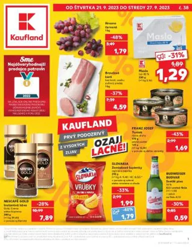 Kaufland leták Bratislava 5