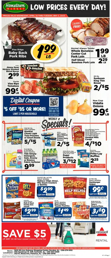 Hometown Market Current weekly ad