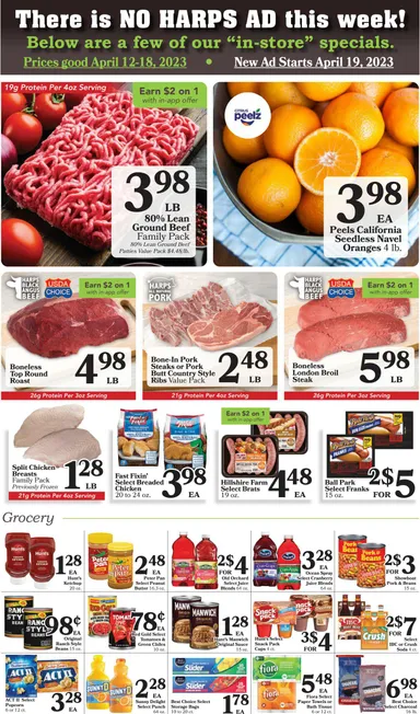 Harps Foods Current weekly ad