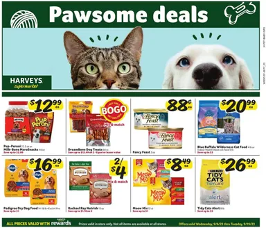 Harveys Supermarkets ad