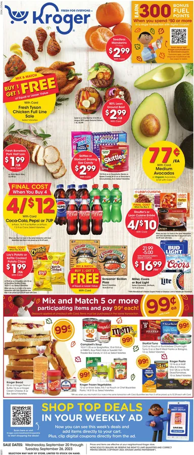 Kroger Current weekly ad