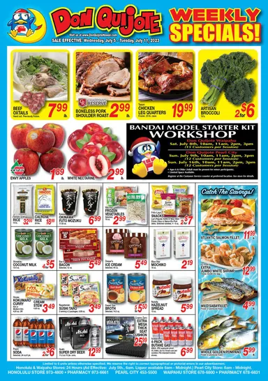 Don Quijote Hawaii Current weekly ad