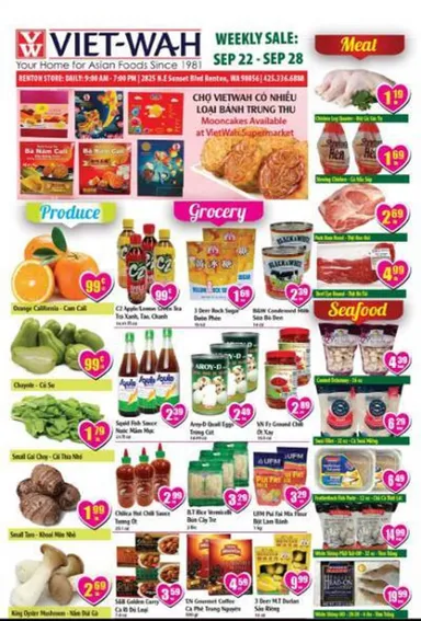 Viet Wah Supermarket Weekly Ad