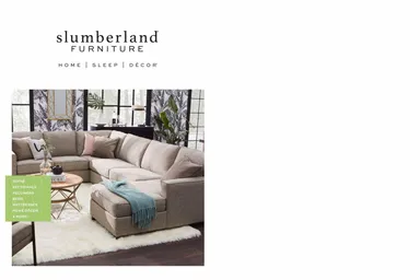 Slumberland Furniture ad