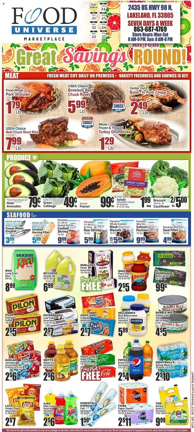 Food Universe Weekly Ad