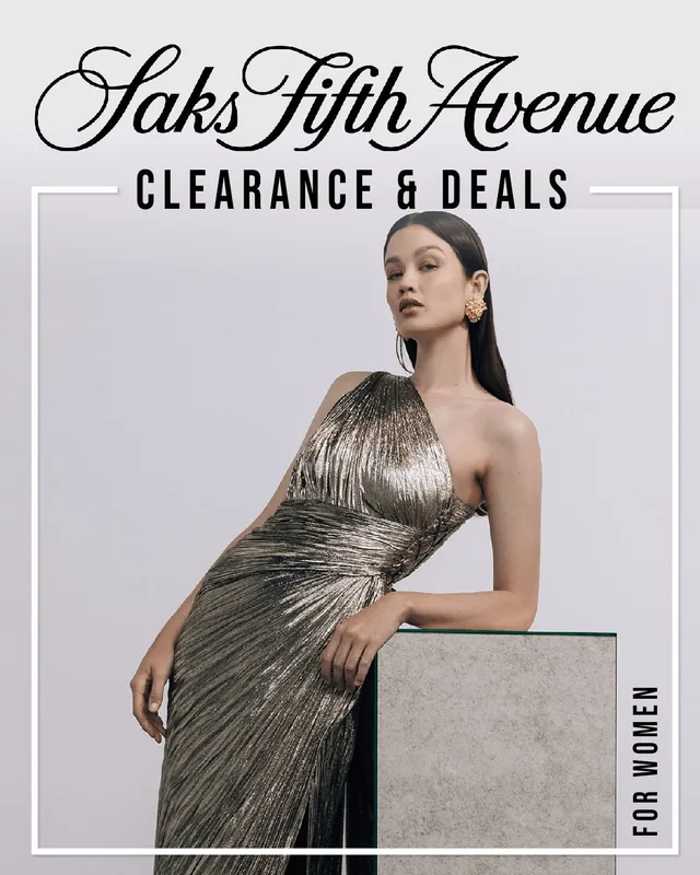 Saks Fifth Avenue - Women clearance deals | Valid until 4/20/2024
