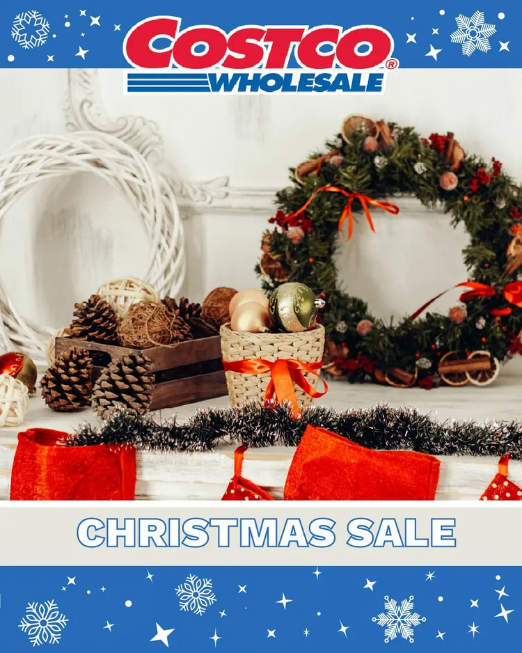 COSTCO Christmas sale valid until 11 December 2023